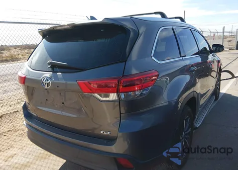 2017 Toyota Highlander Xle from USA, damaged, VIN 5TDKZRFH0HS519770